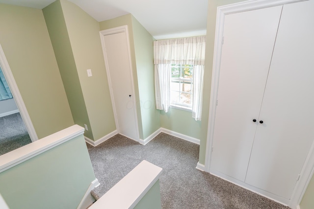 162 E Morrill Ave, Columbus, OH 43207 - corridor featuring carpet flooring and baseboards