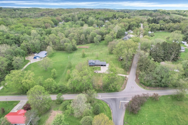 699 Cedar Run Rd NE, Newark, OH 43055 - view of property location with a heavily wooded area