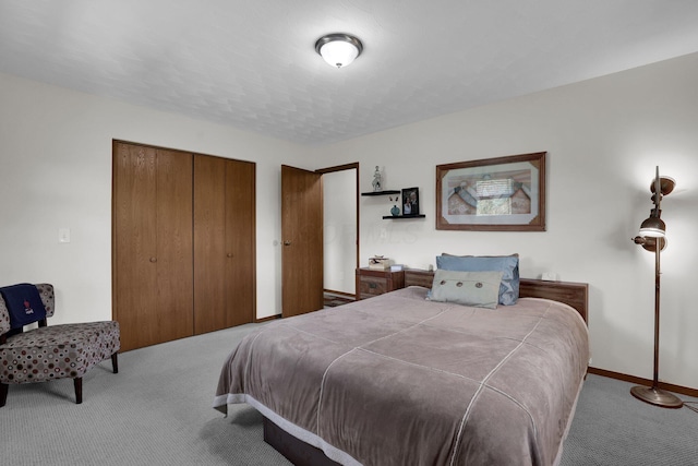699 Cedar Run Rd NE, Newark, OH 43055 - carpeted bedroom with a closet and baseboards