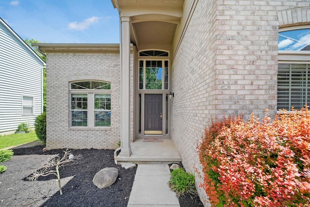 272 Trail E, Etna, OH 43062 - property entrance with brick siding