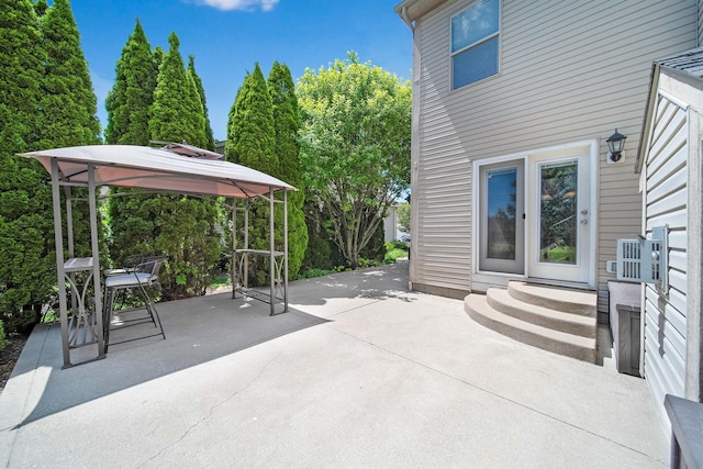 272 Trail E, Etna, OH 43062 - view of patio / terrace with a gazebo