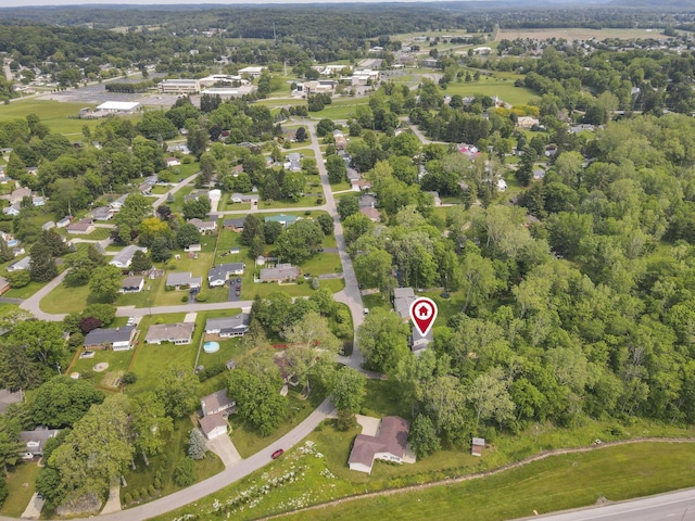 498 Manor, Newark, OH 43055 - aerial overview of property's location featuring nearby suburban area