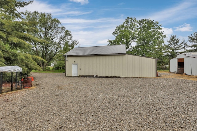 8270 Windy Hollow Rd, Johnstown, OH 43031 - view of pole building