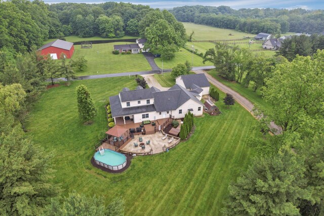 8270 Windy Hollow Rd, Johnstown, OH 43031 - aerial view of property's location featuring rural landscape