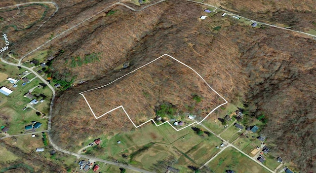 140 Sycamore St, Glouster, OH 45732 - aerial view of property's location