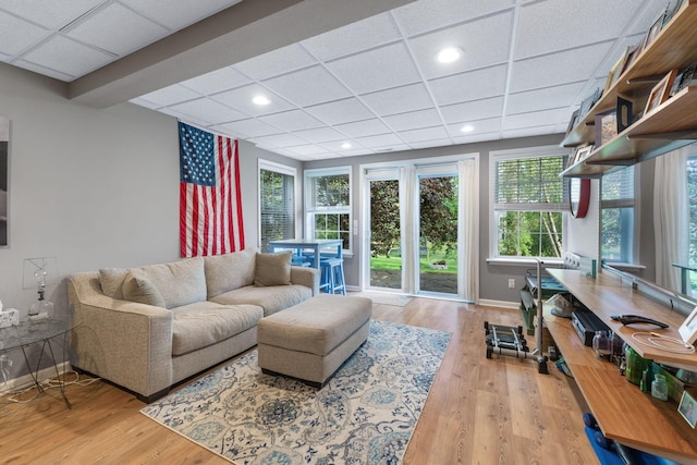 369 Highbanks Valley Ct, Newark, OH 43055 - living room with recessed lighting and wood finished floors