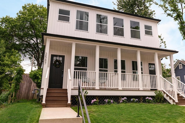 2587 Dayton Ave, Columbus, OH 43202 - view of front of property featuring a porch