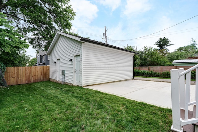 2587 Dayton Ave, Columbus, OH 43202 - view of garage