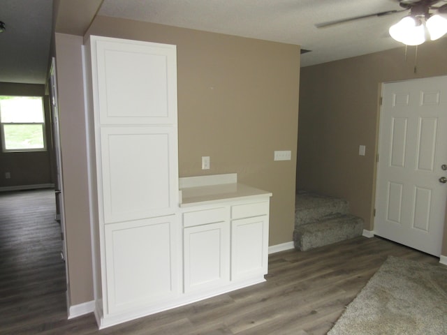 3814 London Hollow Rd NE, Newark, OH 43055 - hall with wood finished floors, baseboards, and stairway