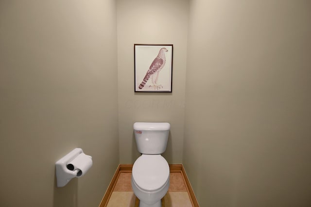 364 Morgan Ln, Columbus, OH 43230 - bathroom featuring toilet, baseboards, and tile patterned floors
