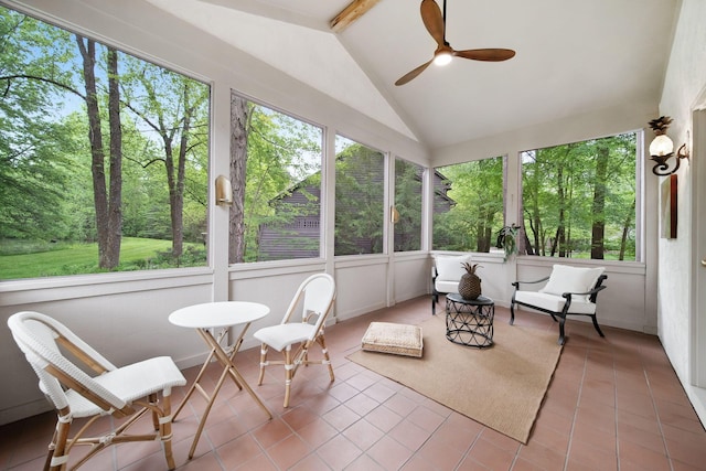 364 Morgan Ln, Columbus, OH 43230 - sunroom with tile patterned flooring