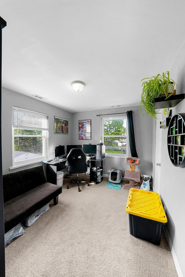 1081 Harrisburg Pike, Columbus, OH 43223 - home office featuring carpet