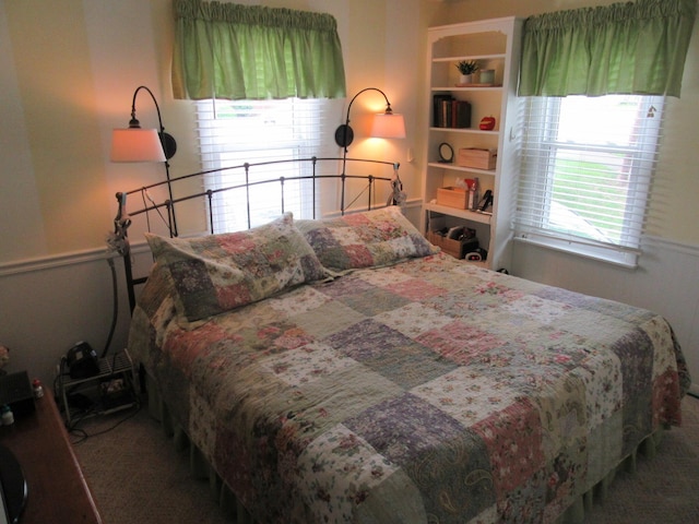 302 W Hubert Ave, Lancaster, OH 43130 - bedroom featuring carpet flooring and multiple windows