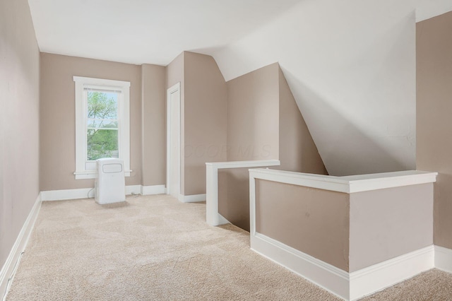 438-440 S Ohio Ave, Columbus, OH 43205 - additional living space with carpet floors, lofted ceiling, and baseboards