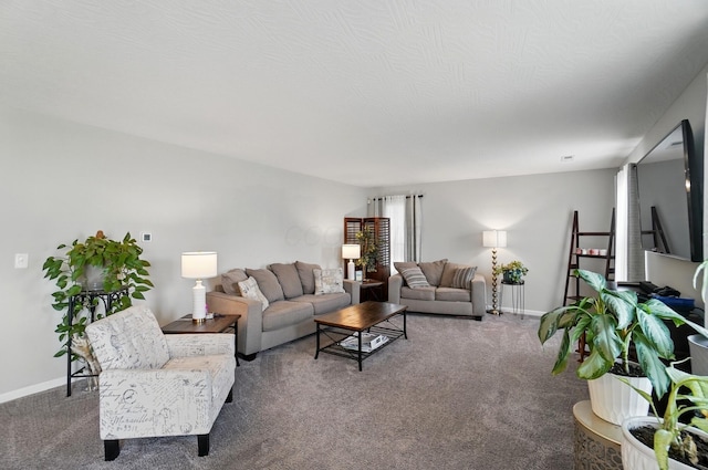 5416 Branchville Dr, Canal Winchester, OH 43110 - carpeted living area with baseboards