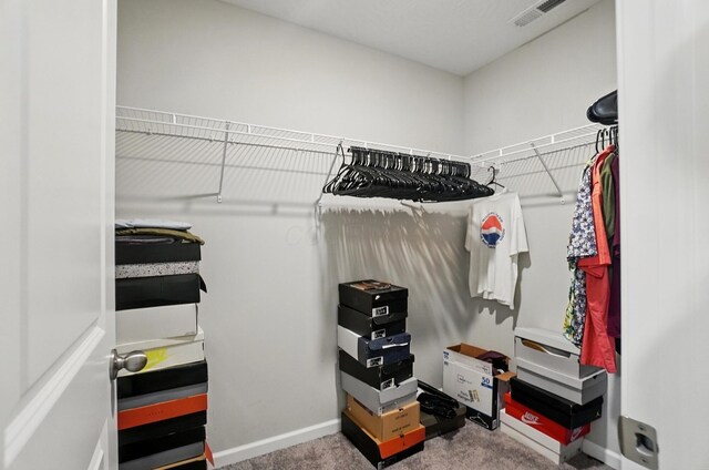 5416 Branchville Dr, Canal Winchester, OH 43110 - walk in closet with carpet flooring