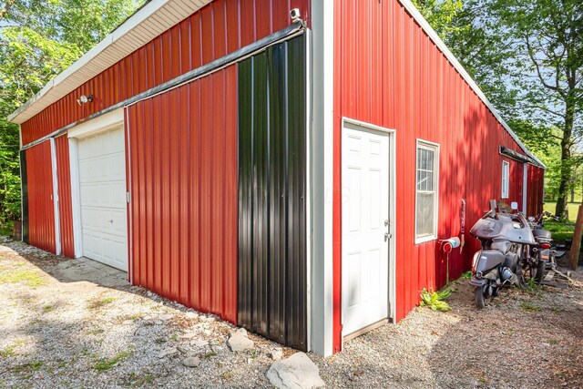 14552 Snyder Rd, Richwood, OH 43344 - view of detached garage