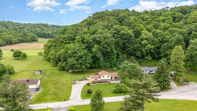2914 Hickory Hill Dr SE, Lancaster, OH 43130 - overview of rural landscape featuring a forest