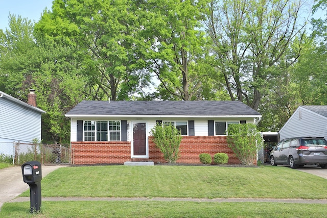 4511 Collingdale Rd, Columbus, OH 43231 - view of front of house with brick siding