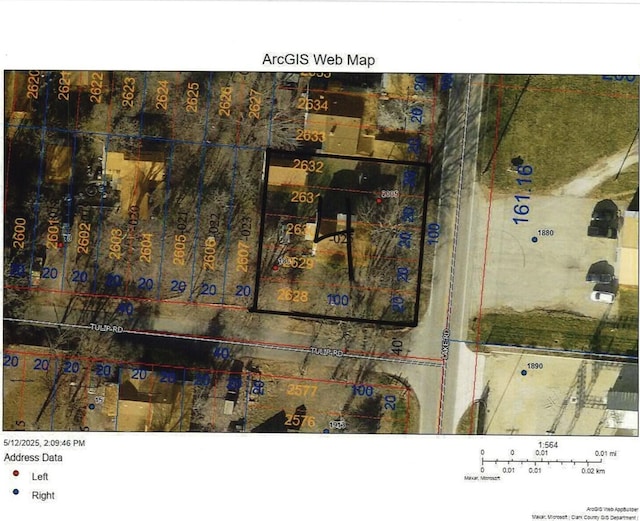 1885 N Lake Rd, Medway, OH 45341 - aerial overview of property's location
