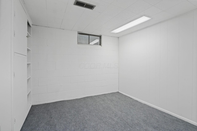 2314 Woodstock Rd, Columbus, OH 43221 - finished below grade area with carpet flooring
