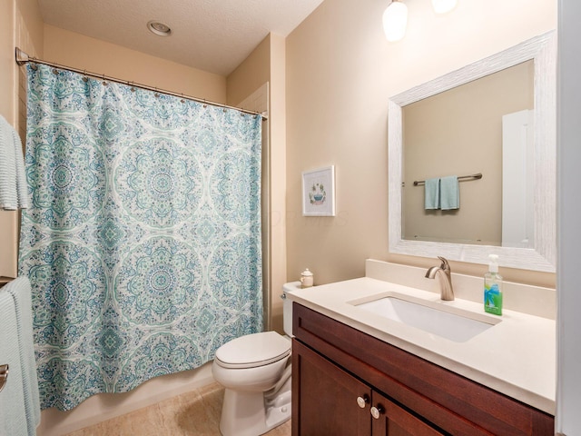 11465 Canby Ct, Plain City, OH 43064 - bathroom with vanity, toilet, and curtained shower
