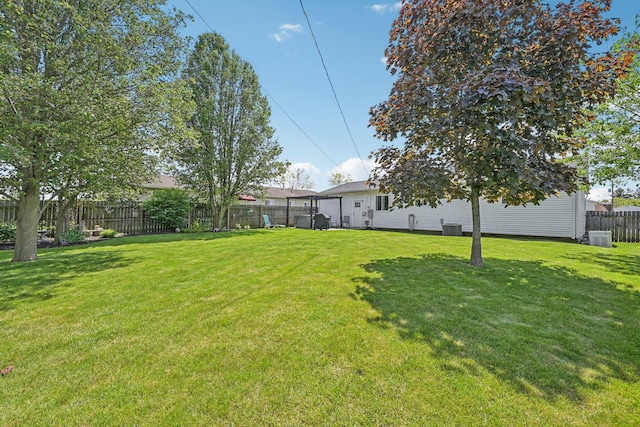 268 Southwood Rd, West Jefferson, OH 43162 - view of yard with central AC unit