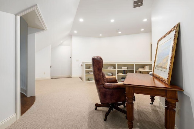 2989 Old Path Rd, Blacklick, OH 43004 - office space featuring recessed lighting, carpet, and baseboards