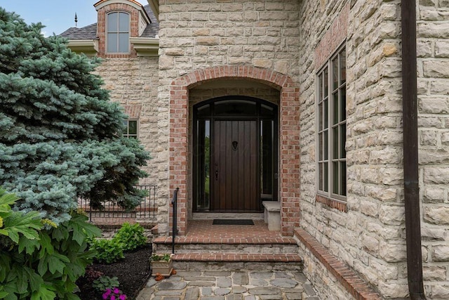 2989 Old Path Rd, Blacklick, OH 43004 - view of exterior entry featuring brick siding