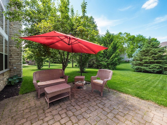 6628 Dalmore Ln, Dublin, OH 43016 - view of patio / terrace
