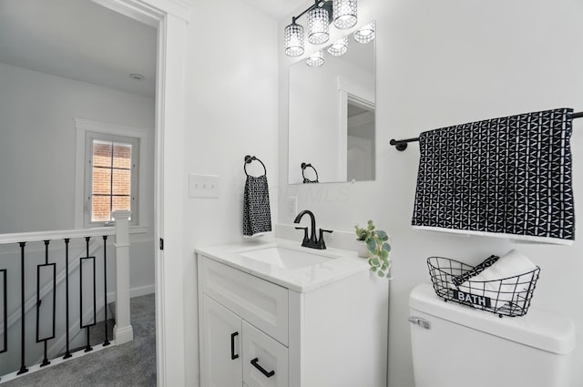 446 E Beck St, Columbus, OH 43206 - bathroom featuring toilet and vanity