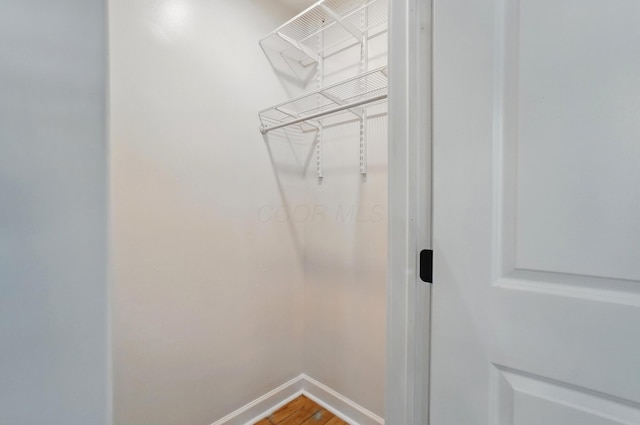 446 E Beck St, Columbus, OH 43206 - walk in closet with wood finished floors