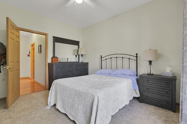 80 Baltimore Somerset Rd NW, Baltimore, OH 43105 - bedroom with carpet floors and ceiling fan