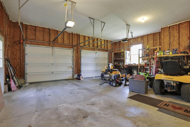 80 Baltimore Somerset Rd NW, Baltimore, OH 43105 - garage featuring wooden walls
