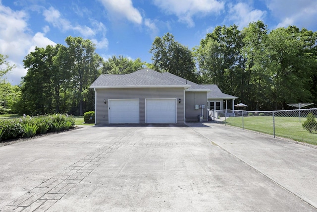 80 Baltimore Somerset Rd NW, Baltimore, OH 43105 - view of front of property featuring an attached garage, driveway, and view of scattered trees