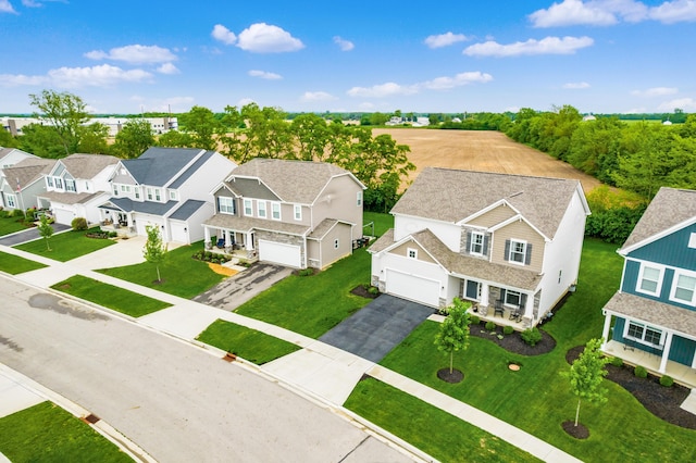417 Oakland Hills Loop, Commercial Point, OH 43116 - aerial perspective of suburban area
