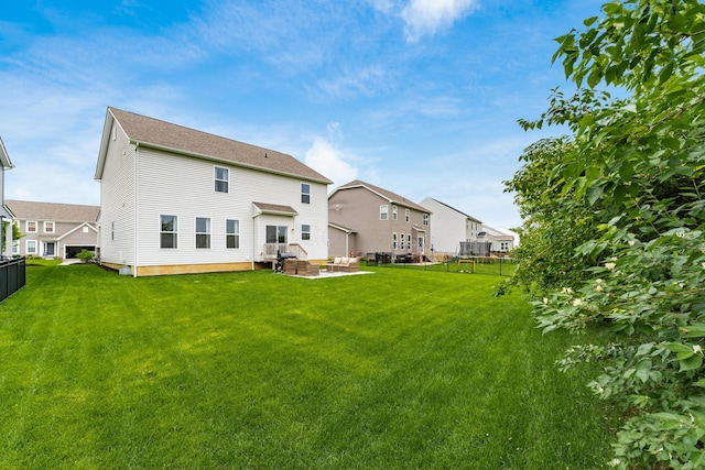 417 Oakland Hills Loop, Commercial Point, OH 43116 - rear view of house with a residential view and a patio area