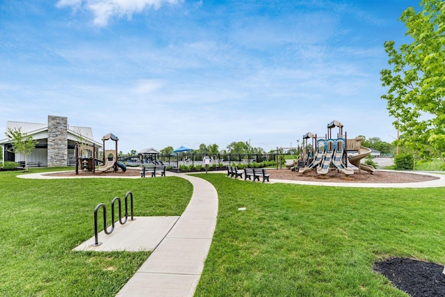 417 Oakland Hills Loop, Commercial Point, OH 43116 - view of community play area