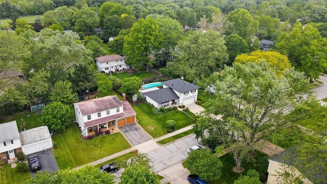 723 W Winmar Pl, Westerville, OH 43081 - aerial view of property and surrounding area