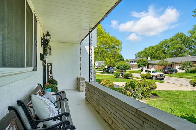 723 W Winmar Pl, Westerville, OH 43081 - porch with a residential view
