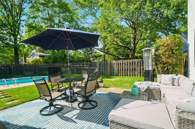 723 W Winmar Pl, Westerville, OH 43081 - view of patio / terrace with an outdoor hangout area and outdoor dining area