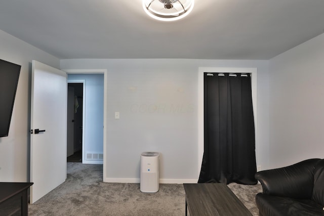 327 Warlock Ct, Columbus, OH 43230 - carpeted living area featuring baseboards