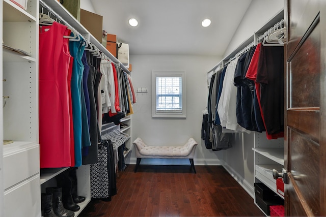 258 Canyon Dr, Columbus, OH 43214 - spacious closet featuring wood finished floors