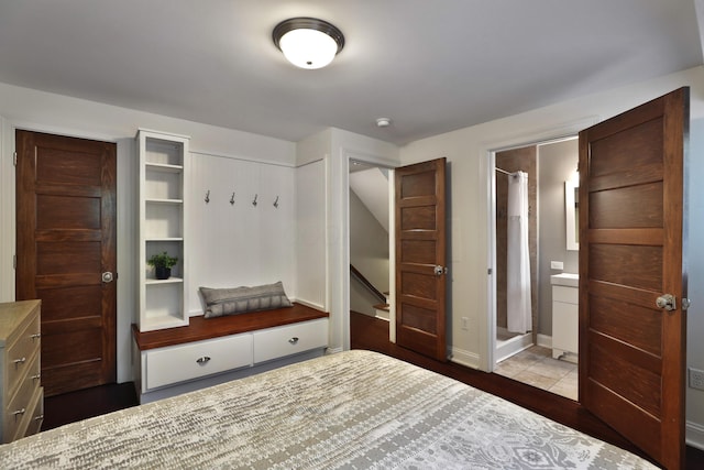 258 Canyon Dr, Columbus, OH 43214 - mudroom with baseboards and wood finished floors