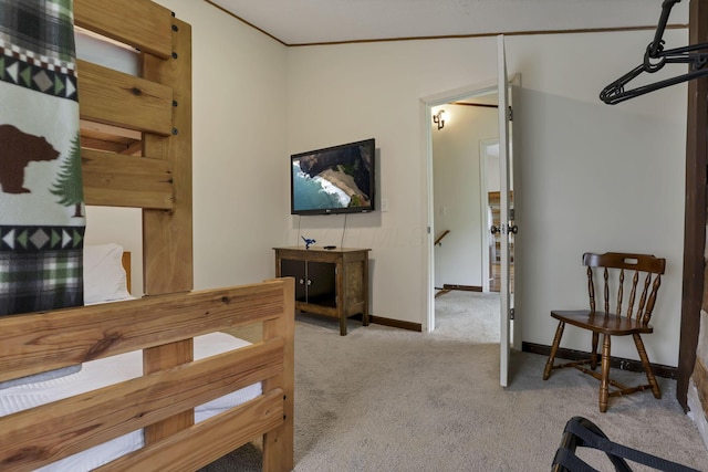 23587 Woltz Rd, Rockbridge, OH 43149 - carpeted bedroom featuring baseboards and ornamental molding
