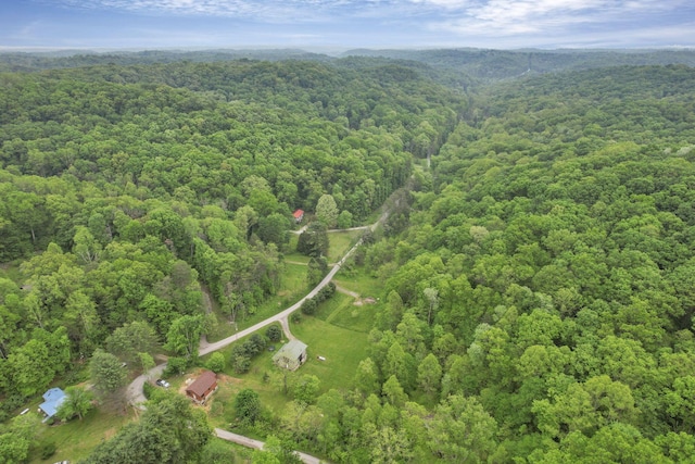 23587 Woltz Rd, Rockbridge, OH 43149 - aerial overview of property's location with a heavily wooded area