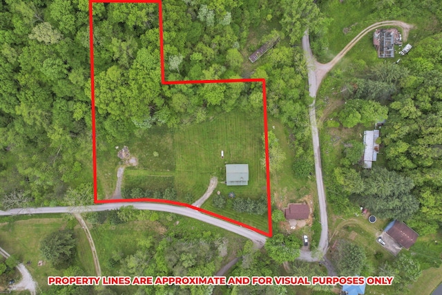 23587 Woltz Rd, Rockbridge, OH 43149 - aerial view of property's location with property boundaries highlighted