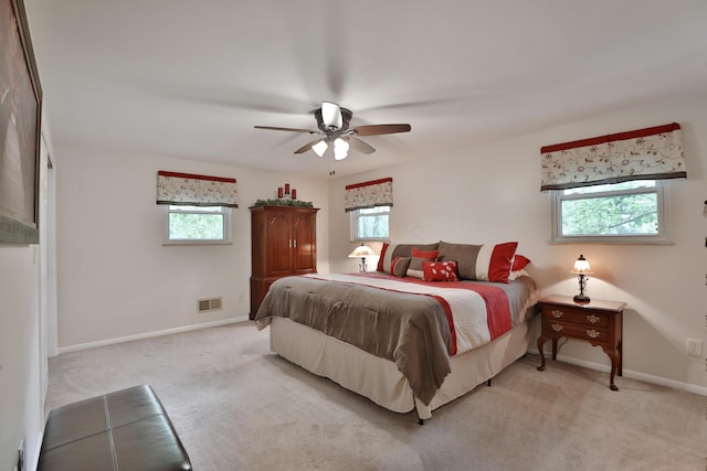6653 Merwin Rd, Columbus, OH 43235 - bedroom with multiple windows and light colored carpet
