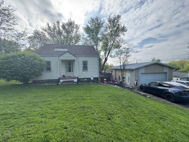 4981 Whipple Ave SW, Canton, OH 44706 - view of front of home featuring a front lawn and an outbuilding