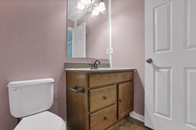 7429 Willow Leaf Dr, Canal Winchester, OH 43110 - half bath with vanity and toilet